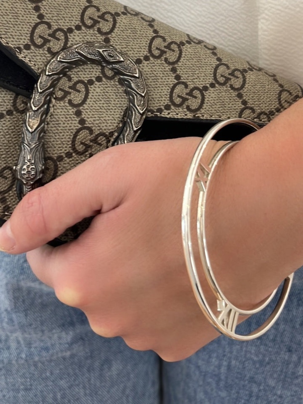 Tiffany Vintage Atlas Bangle Bracelet